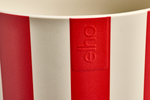 xmas blocks & stripes 15cm christmas red